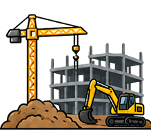 Construction job site